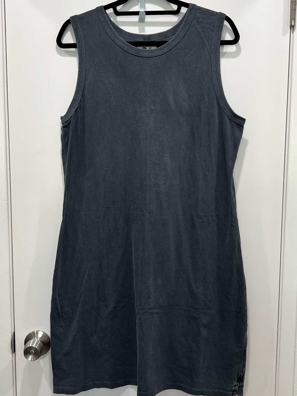American Giant black tank dress